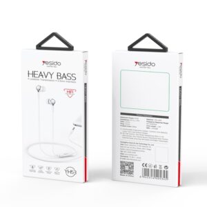 YESIDO YH53 HD Call Design In-ear 3.5mm Interface Supper Bass Wired Earphone Handfree Earbud
